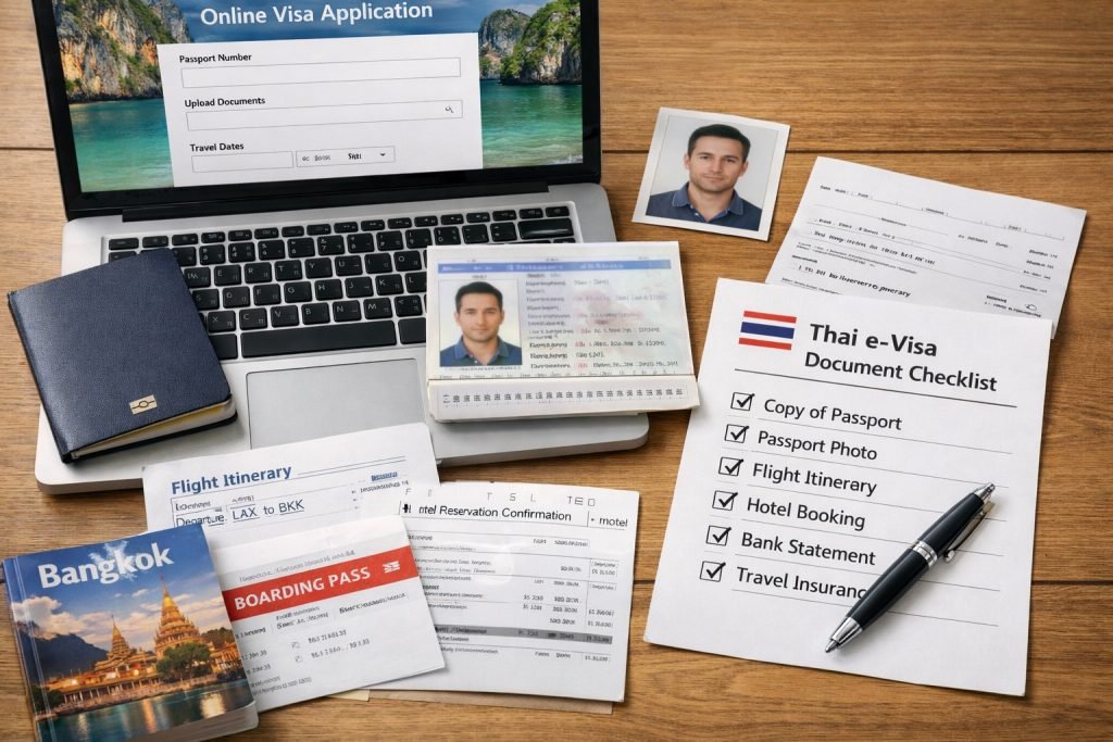 Essential Thai e-Visa Requirements and 2026 Document Checklist