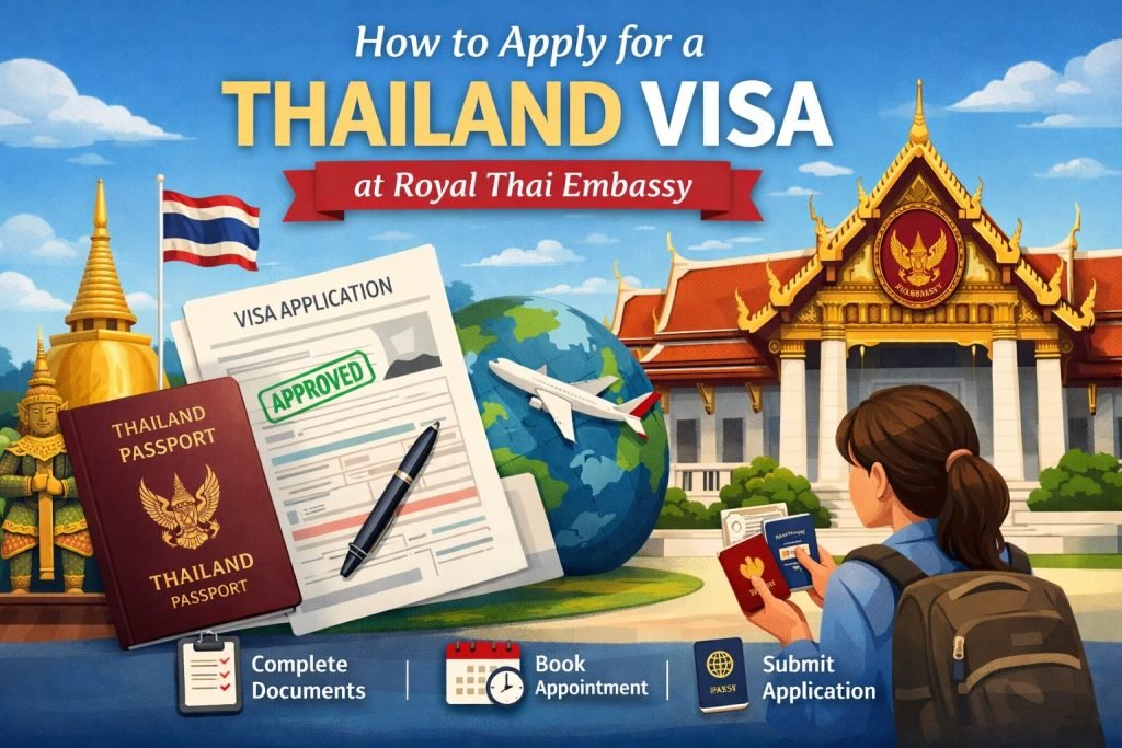 How to Apply for a Thailand Visa at Royal Thai Embassy
