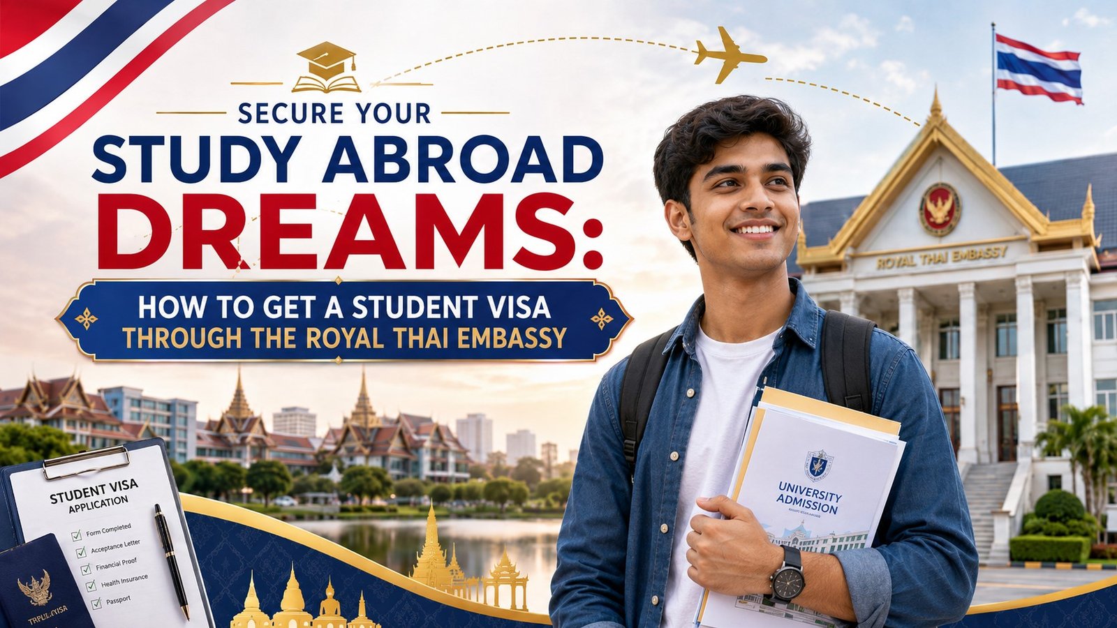 Study abroad dreams at Thai embassy