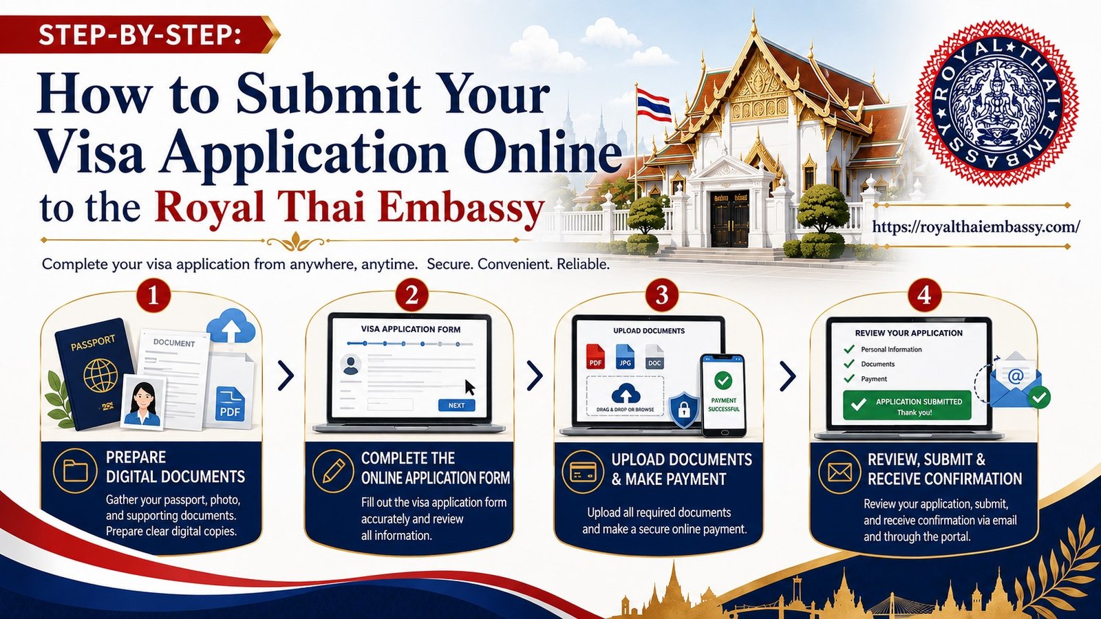 How to submit your visa application