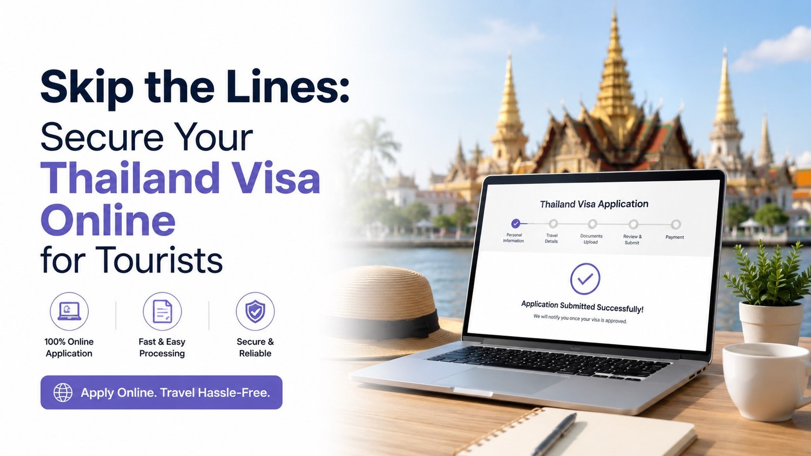 Secure your Thailand visa online easily