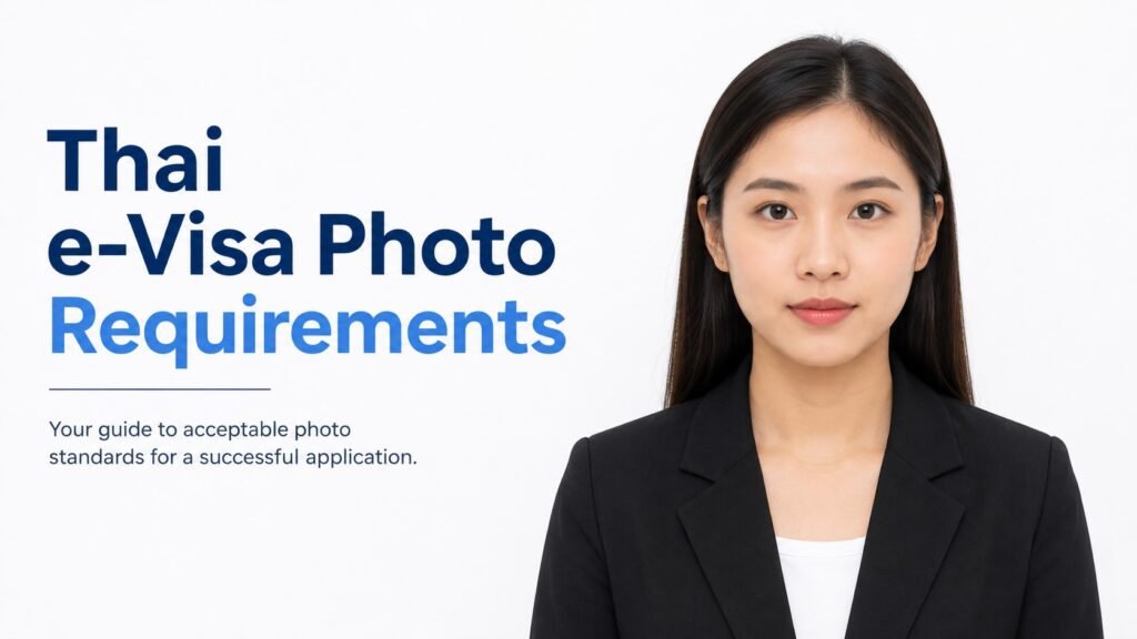 Thai e-visa photo guide