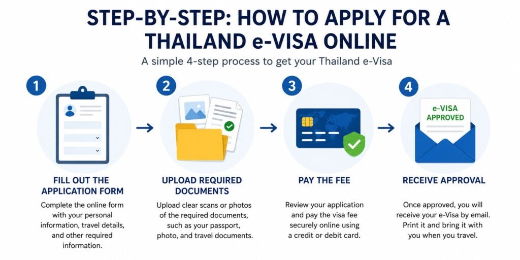 How to apply for Thailand e-Visa