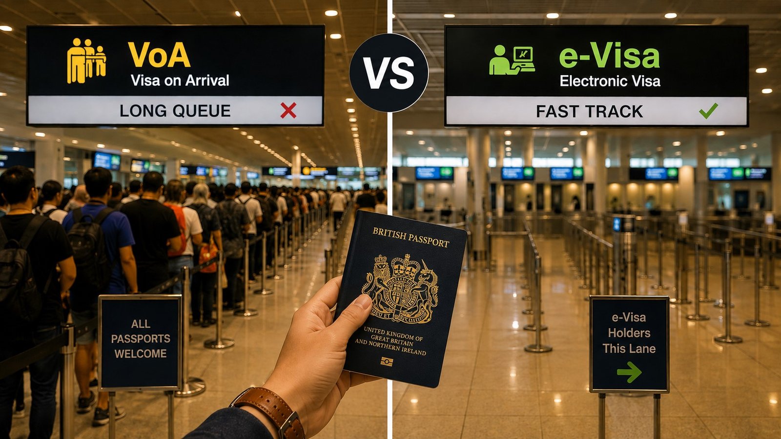 Thailand Visa on Arrival vs. e-Visa