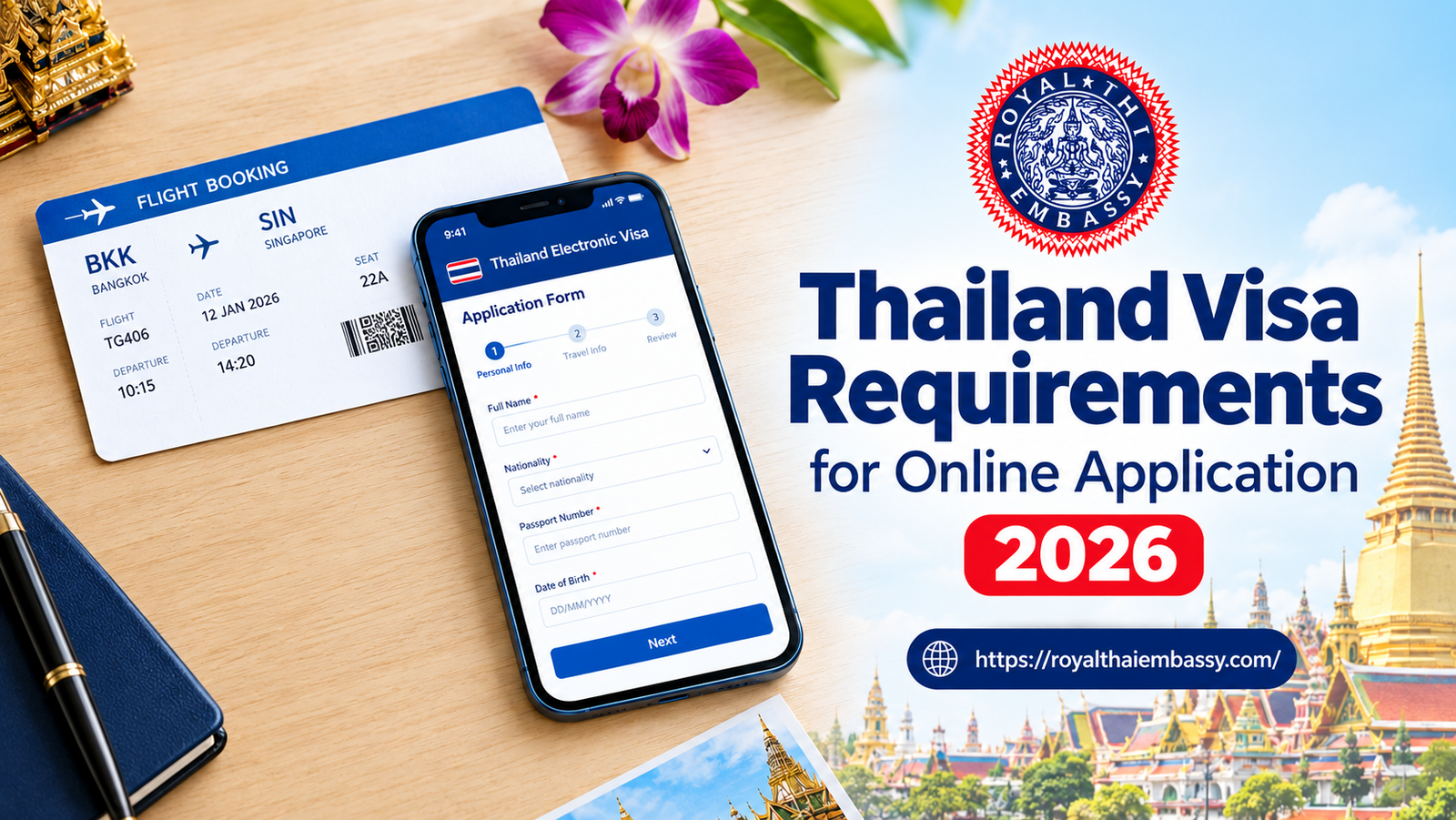 Thailand Visa Requirements for Online Application: What You Need Before You Start